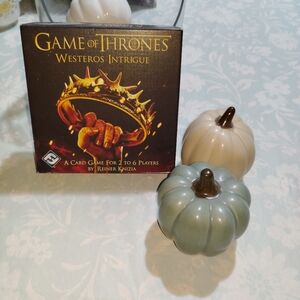 Game of Thrones Westeros Intrigue Card Game HBO TV Series